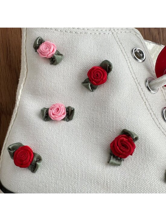 ❤️Converse Chuck 70 Hi Valentine 3D Roses Sz 6 Mens Shoes Heart Sneakers A10637C main image 10